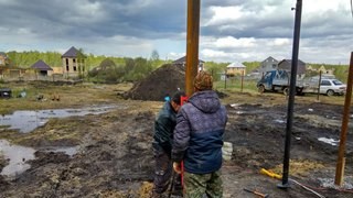 Заказать монтаж винтовых свай в Бугуруслан - цена под ключ с доставкой от 1859 шт
