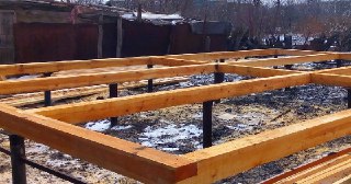 Пол на винтовых сваях Бугуруслан цена от 15489 руб.
